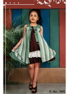 Green Arya Bachpan Exclusive Frock Style Cotton Kids Wear Collcetion 906